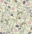 floral seamless pattern, vector design