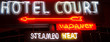 Old Fashioned Hotel Sign