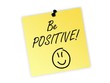 be positive post it