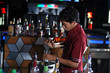 bartender in action