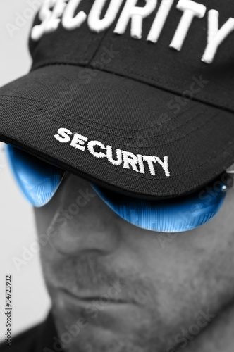 Photo: security man shades security man shades