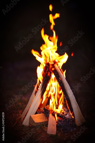 Photo: Lagerfeuer Lagerfeuer
