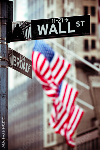Photo: Wall Street New York Wall Street New York