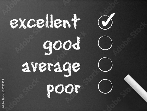 Ilustración: Chalkboard - Customer Surver Chalkboard - Customer Surver