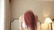 Video: Busty bikini model shaking her hair and having fun Busty bikini model shaking her hair and having fun