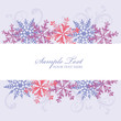 crystal background frame