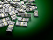 dollars on green dollars on green