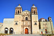 Santo Domingo Church in Oaxaca front view