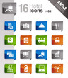 Angle Stickers - Hotel icons