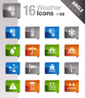 Angle Stickers - Weather Icons