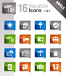 Angle Stickers - Vacation icons