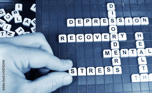 Photo: Stress concept Stress concept