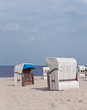 Strandkörbe an der Nordsee