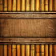 wood board with bamboo
