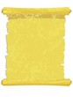 Vector illustration of a scroll of parchment from the light