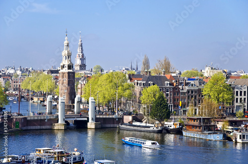 Foto: Classical Amsterdam view. Classical Amsterdam view.