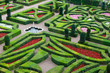 jardin français traditionnel, Villandry, France