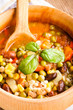 Minestrone soup