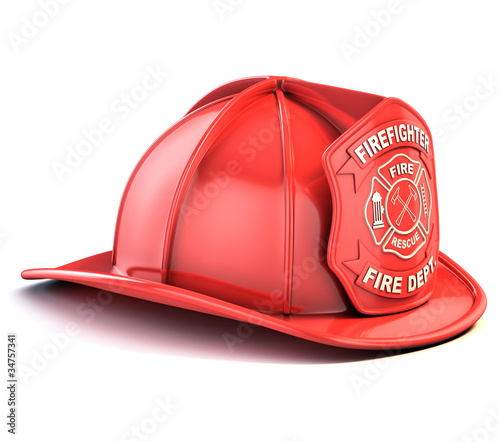 Illustration: fireman helmet fireman helmet