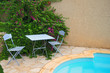 Jardin avec piscine