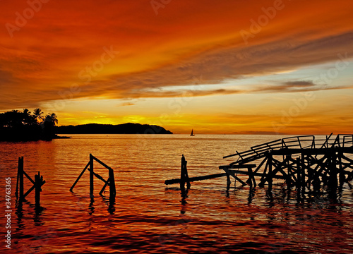 Photo: Sabah Sunset Sabah Sunset