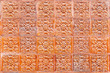 Background, Detail of glazed tiles texture