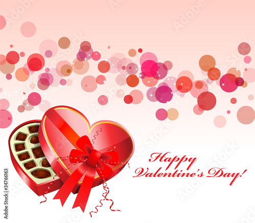 Vector: Happy Valentine's Day Card Happy Valentine's Day Card