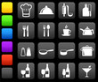 cooking items internet icon collection
