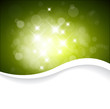 Vector Green background with place for your text