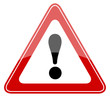 Vector danger warning sign Vector danger warning sign