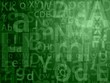 Photo en ligne au meilleur prix green random letters