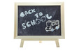 back to school blackboard