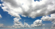 cloud in blue sky