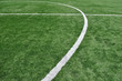 Football Field with white striping