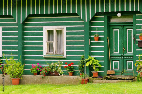 Photo: Umgebindehaus - half-timbered house 03 Umgebindehaus - half-timbered house 03