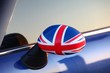 rétroviseur à motif anglais