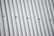 Hintergrund weisses Wellblech