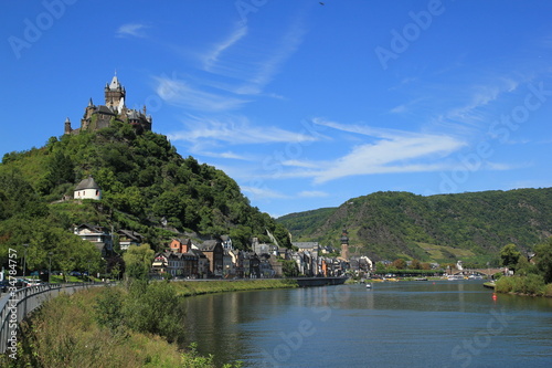 Photo: Cochem mit Reichsburg Cochem mit Reichsburg