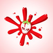 skull strawberries