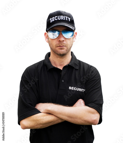 Photo: security guard security guard