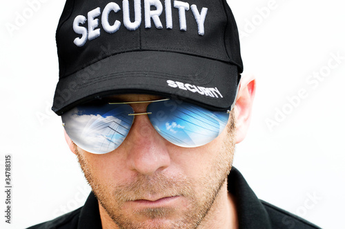 Photo: security person security person