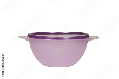 Photo: purple plastic container purple plastic container