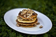 placki z mięsem / ze skwarkami / pancakes