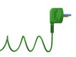 Prise électrique verte Prise électrique verte