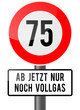 75 - ab jetzt nur noch vollgas