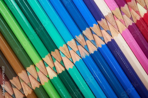 Photo: Coloured Pencils Coloured Pencils