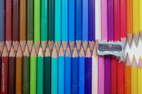 Photo: Coloured Pencils Coloured Pencils