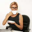 Kaffee im Büro