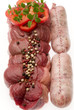 carne y chorizos