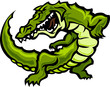 Gator or Alligator Mascot Body Graphic
